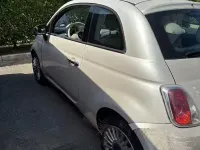 Usata Fiat 500 75 CV (55 kW) 2009 Bianco Cabrio