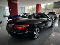 Usado Mercedes E250 204 CV (150 kW) 2012 Negro Descapotable