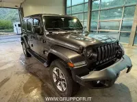 Usata Jeep Wrangler Unlimited Sahara 200 CV (147 kW) 2018 Grigio SUV