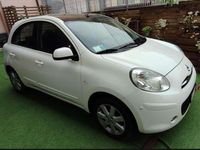 Usata Nissan Micra Tekna 80 CV (58 kW) 2011 Bianco Berlina