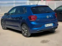 Usata VW Polo Comfortline 95 CV (69 kW) 2018 Bluazzurro Utilitaria