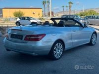 Usata Mercedes E200 Avantgarde 184 CV (135 kW) 2011 Grigio Cabrio
