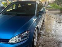 Usata VW Golf VII 105 CV (77 kW) 2012 Blu Berlina