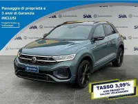 Usata VW T-Roc R-line 150 CV (110 kW) 2022 Blu SUV