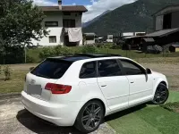 Usata Audi A3 S-Line 170 CV (125 kW) 2009 Bianco Utilitaria