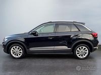 Usata VW T-Roc Life 150 CV (110 kW) 2022 Nero SUV