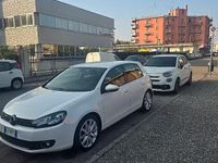 Usata VW Golf VI Highline 122 CV (89 kW) 2011 Bianco Utilitaria