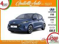 Nuova Hyundai i10 63 CV (46 kW) 2025 Vibrant blue pearl Utilitaria