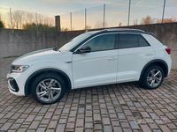 Usata VW T-Roc R-line 110 CV (80 kW) 2022 Bianco SUV