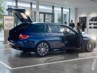 Usata BMW 520 M Sport 190 CV (139 kW) 2018 Blu Station wagon