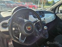 Usata Abarth 500 Custom 135 CV (99 kW) 2015 Bianco pastello Utilitaria