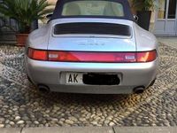 Usata Porsche 993 286 CV (210 kW) 1996 Argento Cabrio