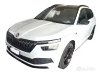 Usata Skoda Kamiq Monte Carlo 90 CV (66 kW) 2021 Bianco SUV