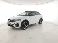 Usata VW T-Roc R-line 150 CV (110 kW) 2022 Pure white deep black perlato SUV