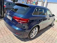 Usata Audi A3 Sport 116 CV (85 kW) 2018 Blu Berlina