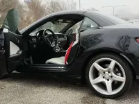 Usata Mercedes SLK200 Premium 184 CV (135 kW) 2011 Nero Cabrio