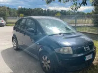 Usata Audi A2 75 CV (55 kW) 2003 Blu Utilitaria