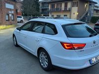 Usata Seat Leon 110 CV (80 kW) 2016 Bianco Station wagon