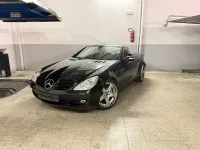 Usata Mercedes SLK350 272 CV (200 kW) 2005 Nero Cabrio
