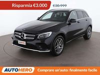 Usata Mercedes GLC250 205 CV (150 kW) 2019 Nero SUV