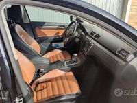 Usata VW Passat 150 CV (110 kW) 2012 Nero Station wagon