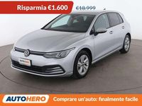 Usata VW Golf VII Life 150 CV (110 kW) 2020 Argento Berlina