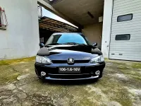Usata Peugeot 106 101 CV (74 kW) 1999 Nero Utilitaria