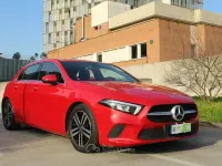 Gebraucht Mercedes A180 Premium 136 PS (100 kW) 2019 Rot Limousine