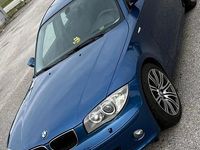 Usata BMW 120 Efficient Dynamics 163 CV (119 kW) 2006 Blu Utilitaria