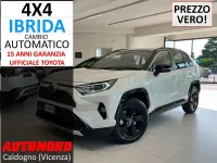Usata Toyota RAV4 Hybrid Style 222 CV (163 kW) 2019 Bianco SUV