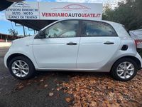 Usata Smart ForFour Prime 71 CV (52 kW) 2017 Bianco Utilitaria