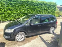 Usata VW Sharan Highline 140 CV (102 kW) 2012 Nero Monovolume