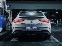 Usata Mercedes CLA35 AMG AMG 306 CV (225 kW) 2021 Bianco Coupé