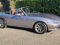 Usata Mazda MX5 145 CV (106 kW) 2002 Grigio Cabrio