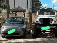Usata Jeep CJ 1981 Bianco Cabrio