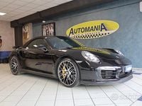 Usata Porsche 911 Turbo S Cabriolet 560 CV (411 kW) 2014 Nero Cabrio
