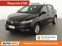 Usata Dacia Sandero Comfort 91 CV (66 kW) 2022 Nero Utilitaria
