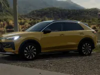Nuova VW T-Roc Life 115 CV (84 kW) 2026 Canary yellow nero SUV