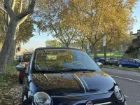 Usata Fiat 500C Riva 95 CV (69 kW) 2016 Bluazzurro Cabrio