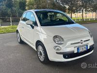 Usata Fiat 500 Lounge 75 CV (55 kW) 2010 Bianco Berlina