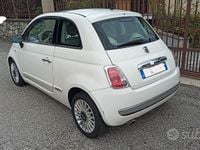 Usata Fiat 500 Lounge 75 CV (55 kW) 2008 Bianco Utilitaria