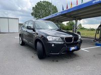 Usata BMW X3 Efficient Dynamics 184 CV (135 kW) 2012 Nero SUV