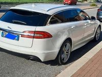 Usata Jaguar XF 200 CV (147 kW) 2012 Bianco Berlina