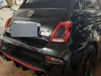 Usata Abarth 595 Pista 165 CV (121 kW) 2019 Nero Cabrio