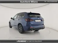 Usata BMW X3 M Sport 190 CV (139 kW) 2022 Bluazzurro SUV