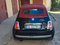 Usata Fiat 500 75 CV (55 kW) 2010 Nero Cabrio