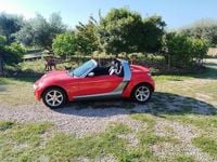Usata Smart Roadster 82 CV (60 kW) 2003 Rosso Cabrio