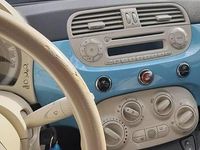 Usata Fiat 500C 95 CV (69 kW) 2013 Blu Cabrio