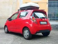 Usata Chevrolet Spark LS 68 CV (50 kW) 2011 Rosso Utilitaria