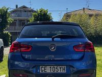 Usata BMW 118 M Sport 150 CV (110 kW) 2018 Blu/azzurro Utilitaria